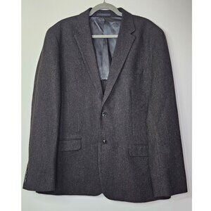 French Connection 50/50 Wool Blend Single-Breasted Blazer Sport Coat Jacket XL